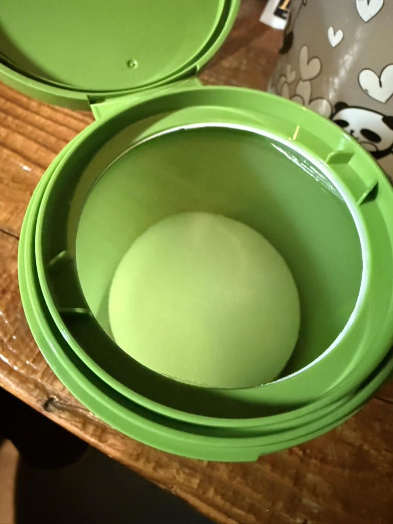 绿豆毛孔清洁过滤棉的真实用户使用照片