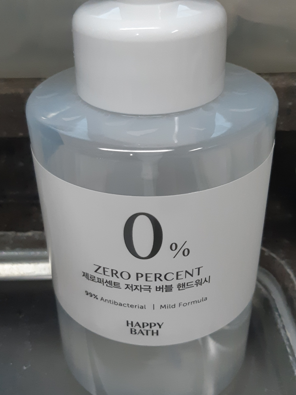 零致敏性泡沫洗手液的真实用户使用照片