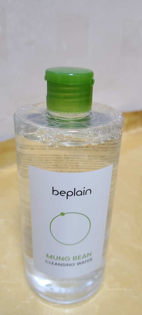 绿豆洁面水的真实用户使用照片