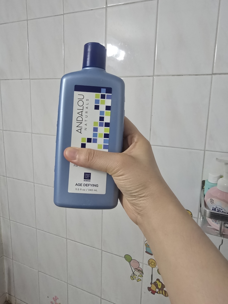 摩洛哥坚果干细胞抗衰老洗发水的真实用户使用照片