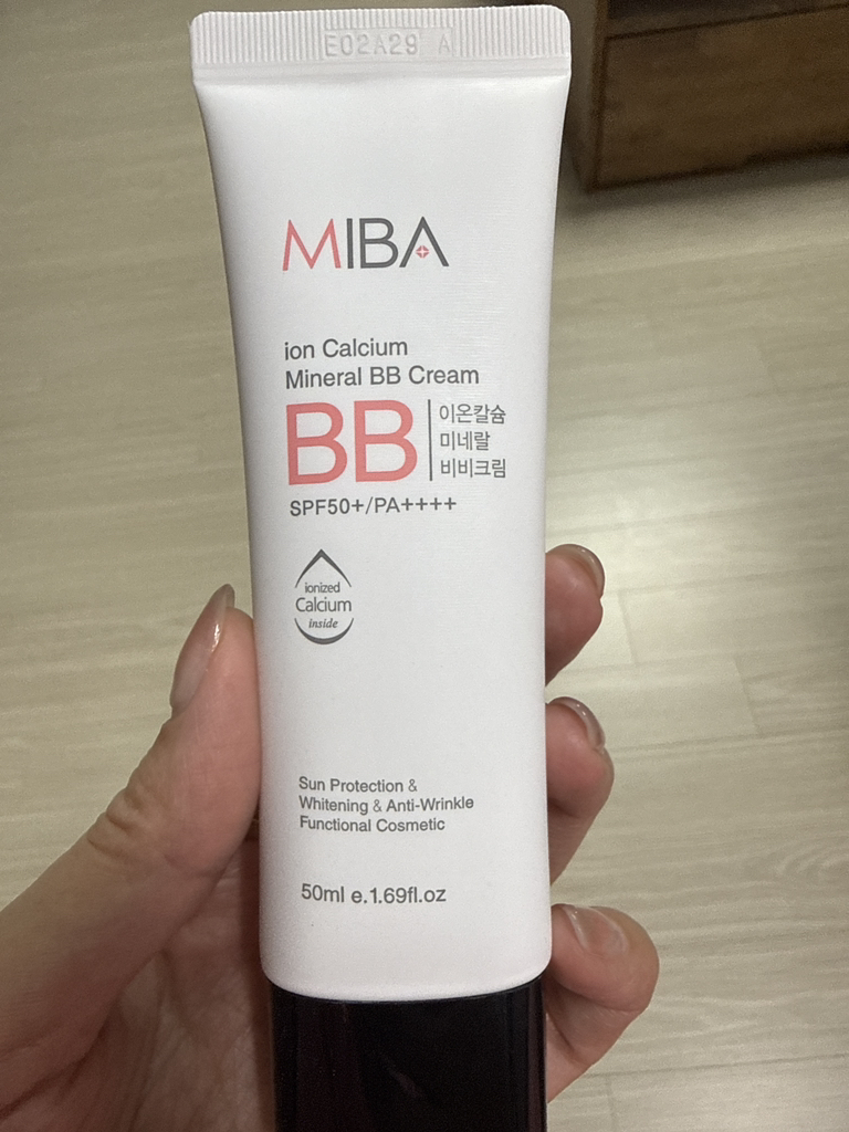 미바 (MIBA) 이온칼슘 미네랄 비비크림[SPF50+/PA++++] review image