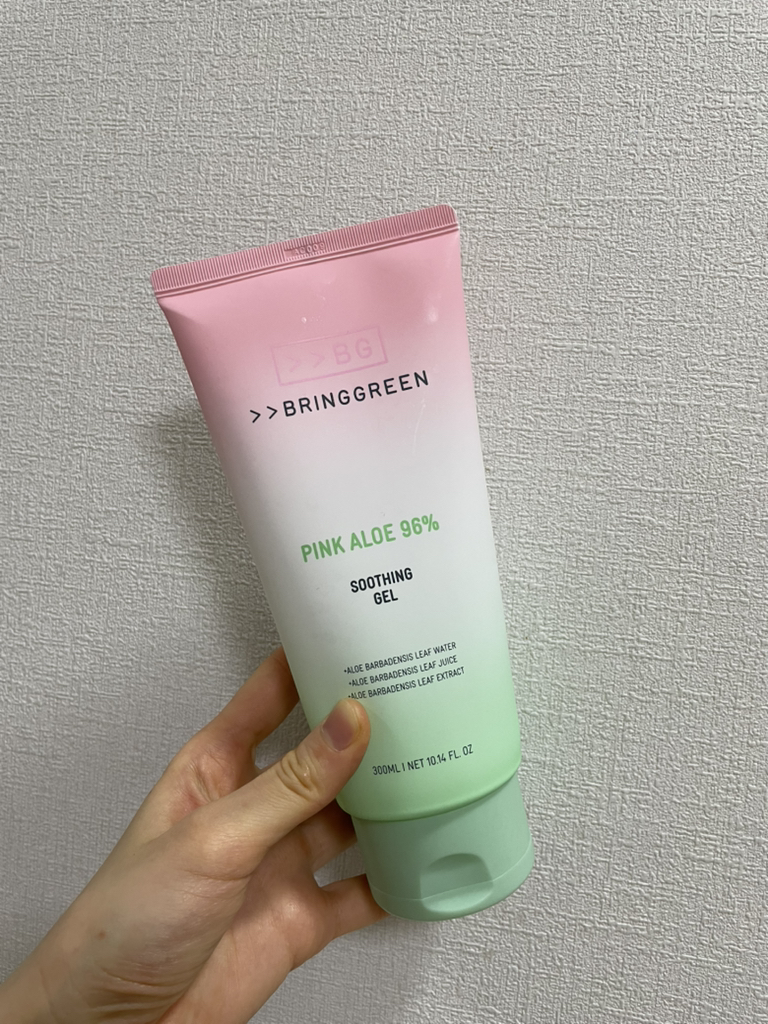 舒缓凝胶[粉红芦荟 96］的真实用户使用照片