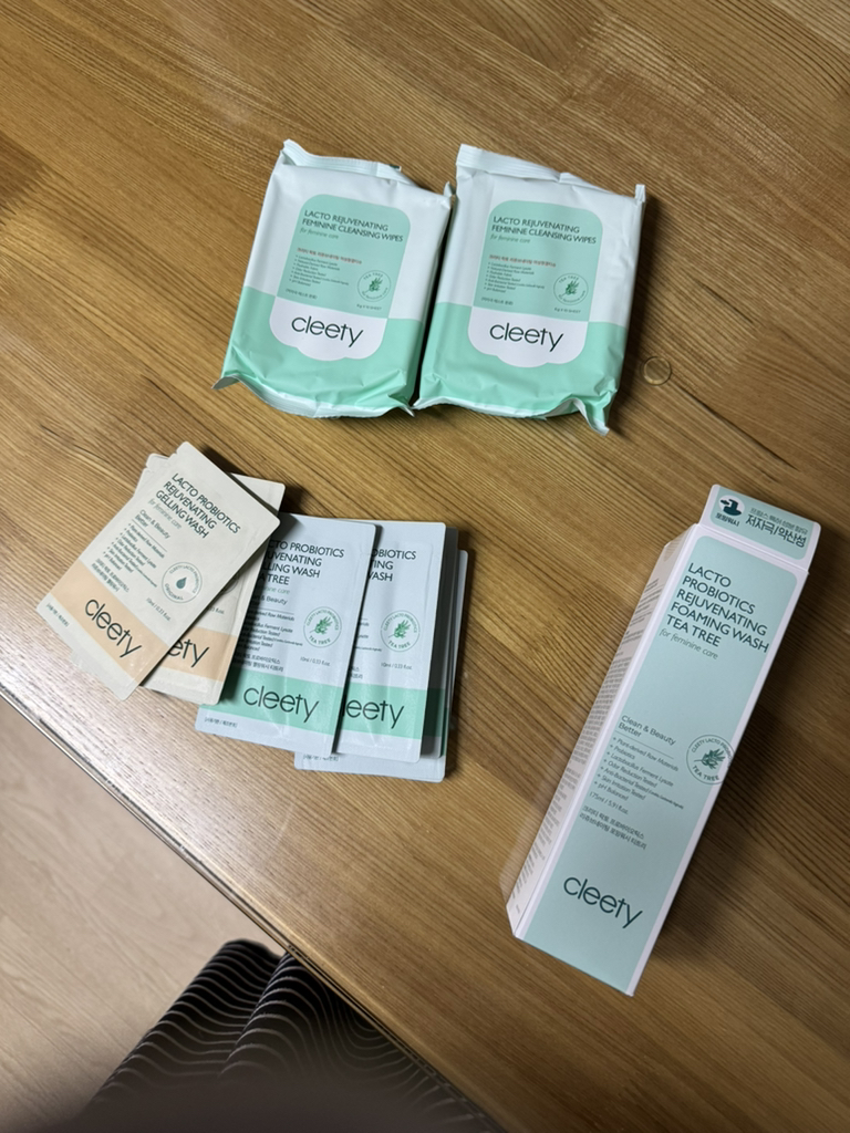 크리티 (cleety) 락토 리쥬브네이팅 여성청결티슈 [티트리] review image