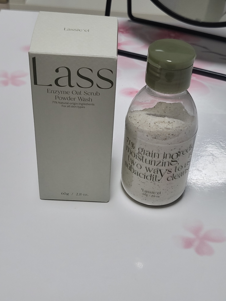 라씨엘르 (Lassie'el) 엔자임 오트 스크럽 파우더 워시 review image