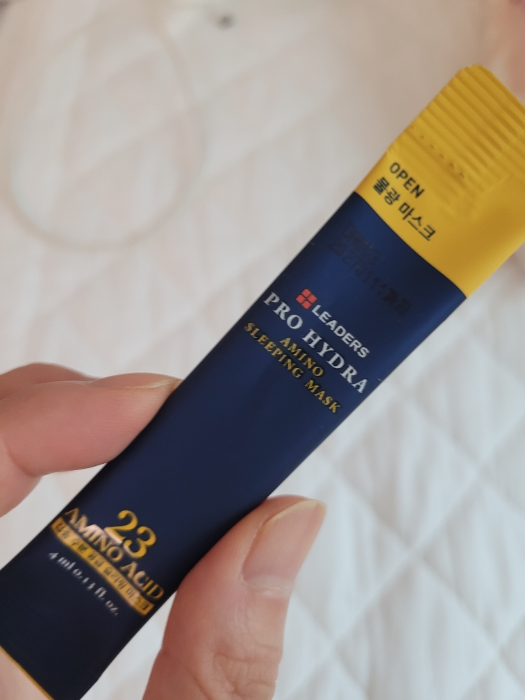 리더스 (LEADERS) 프로 하이드라 아미노 슬리핑 마스크 review image