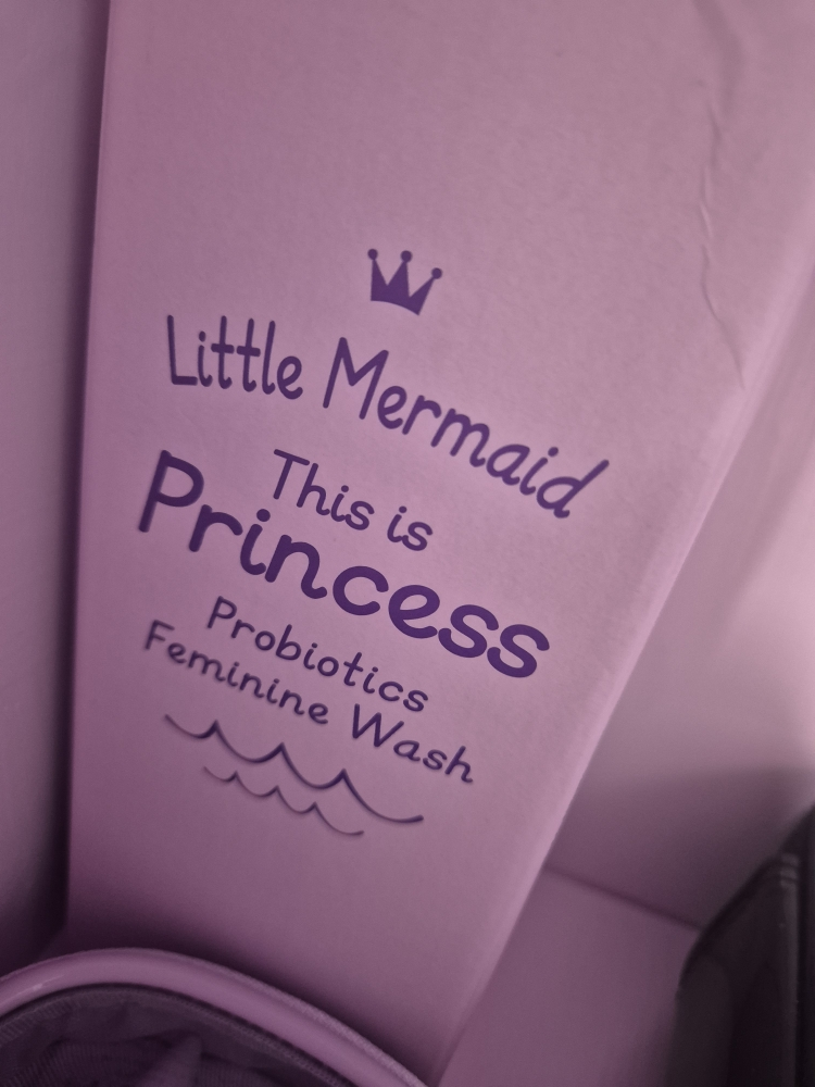 小美人鱼公主益生菌女性洗液的真实用户使用照片