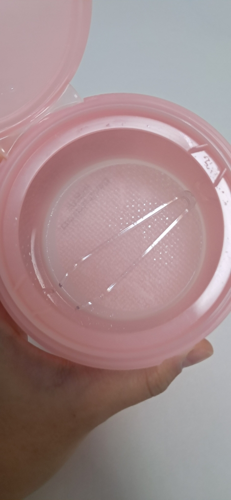 PDRN 粉色胶原蛋白爽肤凝胶化妆棉的真实用户使用照片