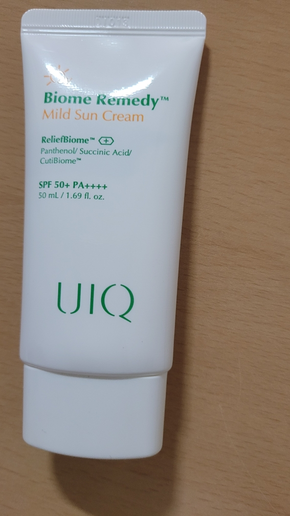 Byom Remedy 温和防晒霜 [SPF50+/PA++++]的真实用户使用照片