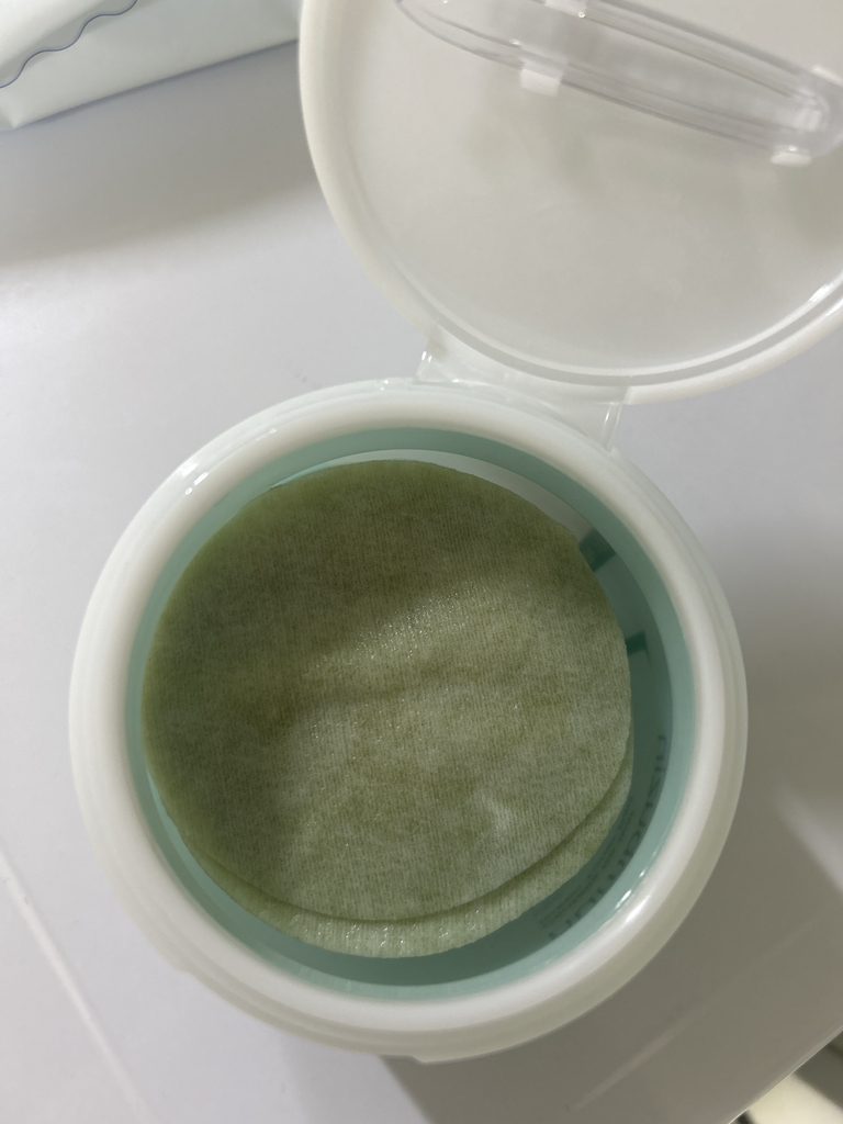 1号西瓜制成的绿色垫子的真实用户使用照片