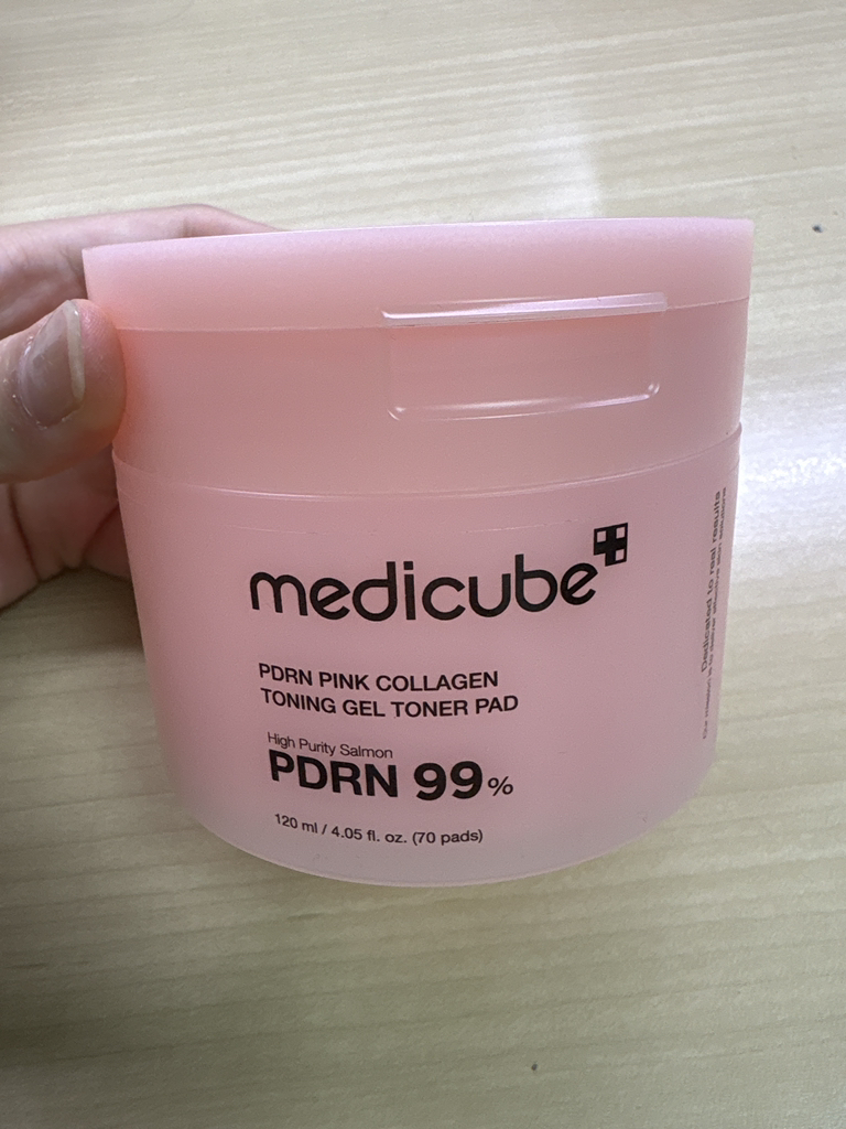 美蒂秋芙 PDRN 粉色胶原蛋白爽肤凝胶化妆棉 common.review image