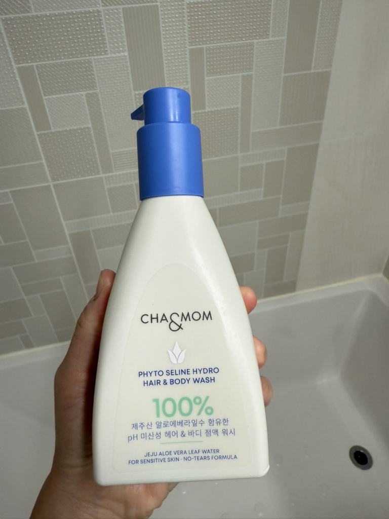 차앤맘 (CHA&MOM) 피토세린 하이드로 샴푸 & 바디 워시 review image