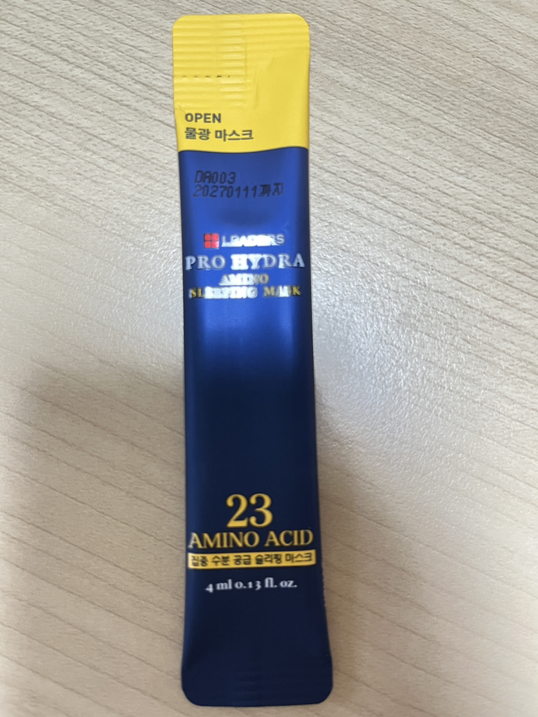 리더스 (LEADERS) 프로 하이드라 아미노 슬리핑 마스크 review image
