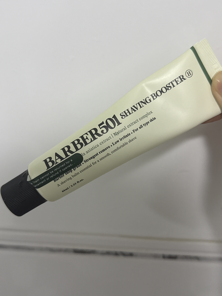바버501 (BARBER501) 쉐이빙부스터 [그린] review image
