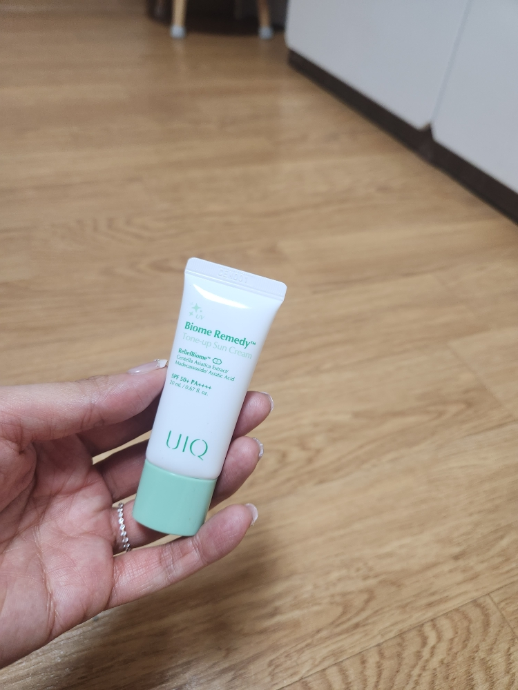 Biome Remedy 调和防晒霜 [SPF50+/PA++++] [绿色] [绿色的真实用户使用照片