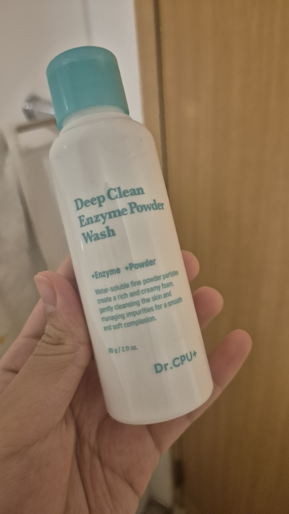 Dr.CPU Deep Clean Enzyme Powder Wash Reviews for Oily Skin | Hwahae
