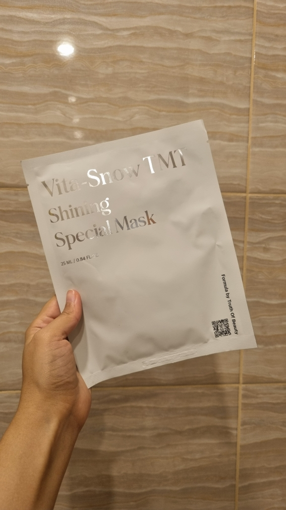 托夫 Vita Snow Tomato Sparkling Supershining 面膜 common.review image