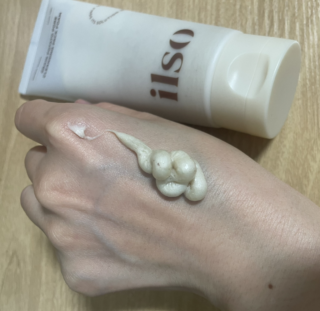 谷物土豆毛孔清洁泡沫的真实用户使用照片