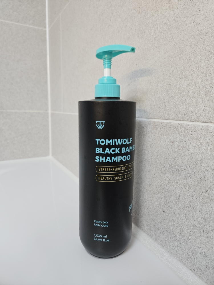 黑竹洗发水的真实用户使用照片