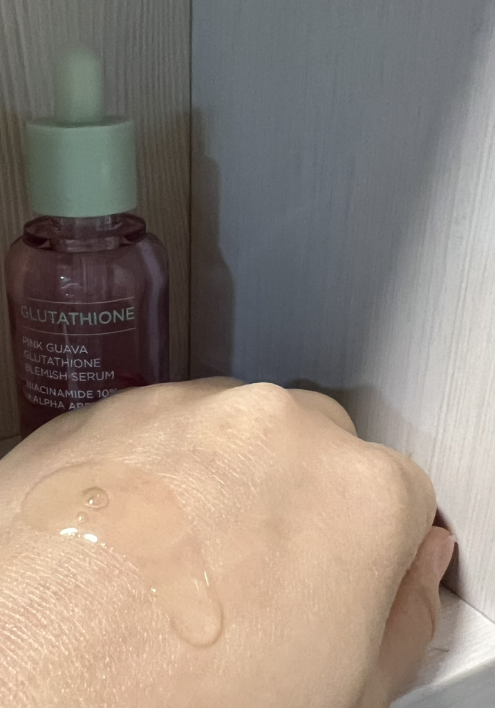 비긴스바이정샘물 (BeginSbyJUNGSAEMMOOL) 핑크 구아바 글루타치온 흔적 세럼 review image