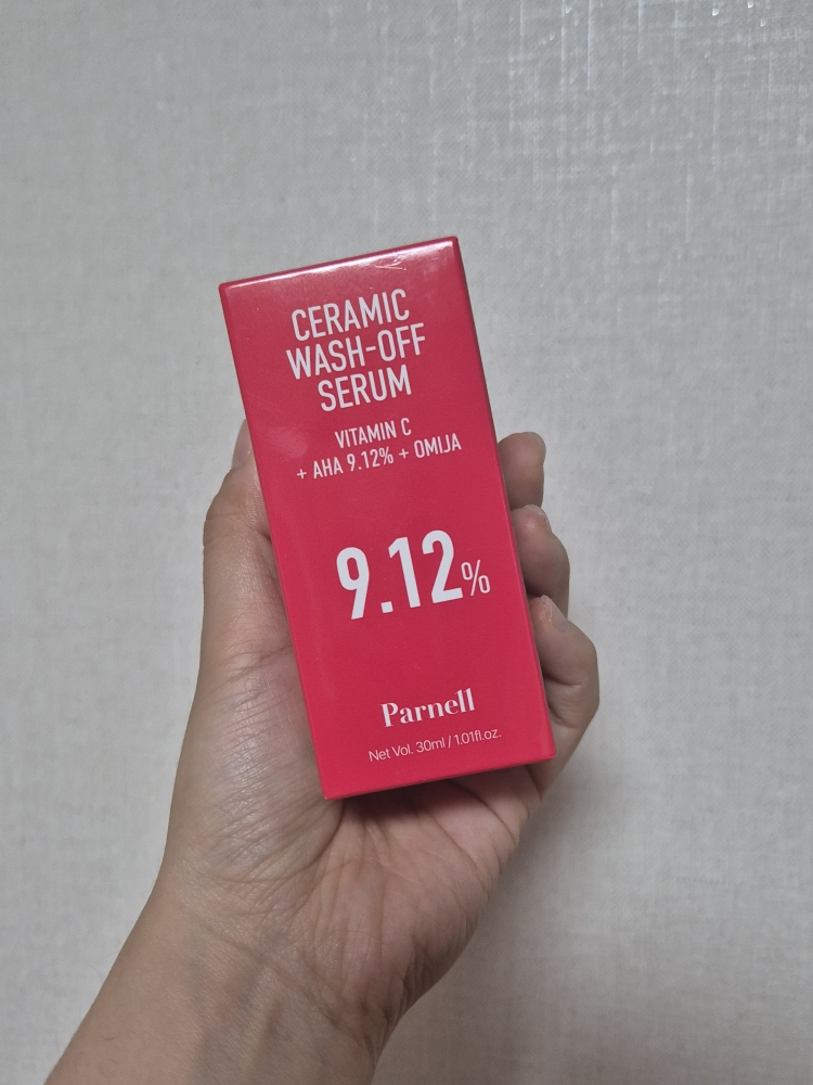 Ảnh đánh giá thực tế của người dùng về Aha 9.12 Omija Ceramic Wash-Off Serum