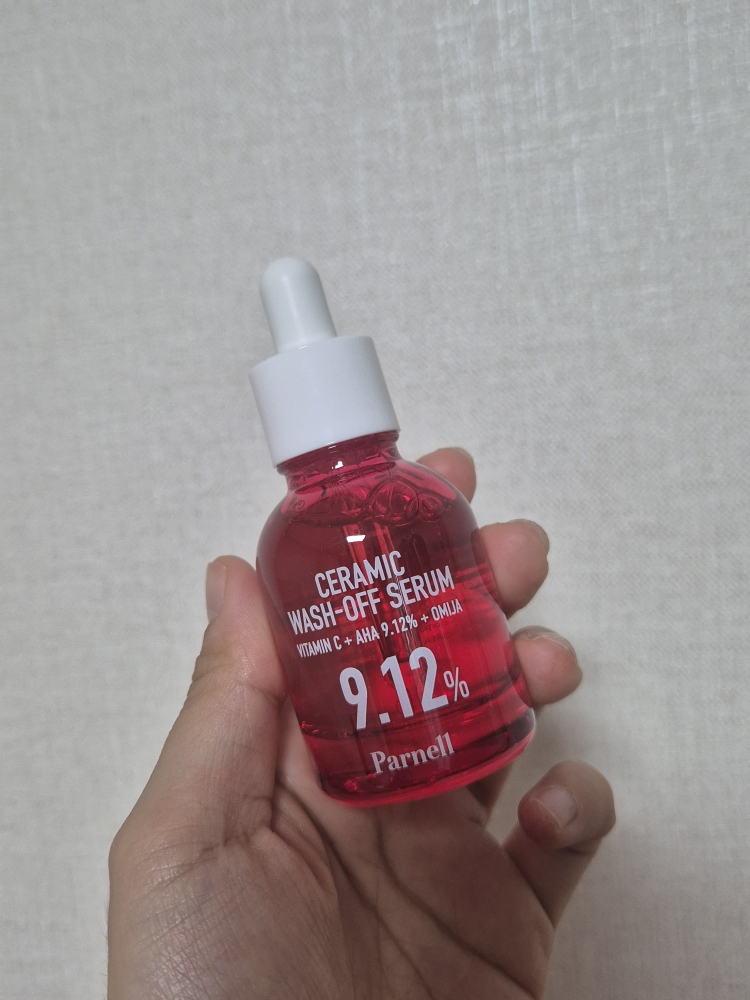 Ảnh đánh giá thực tế của người dùng về Aha 9.12 Omija Ceramic Wash-Off Serum