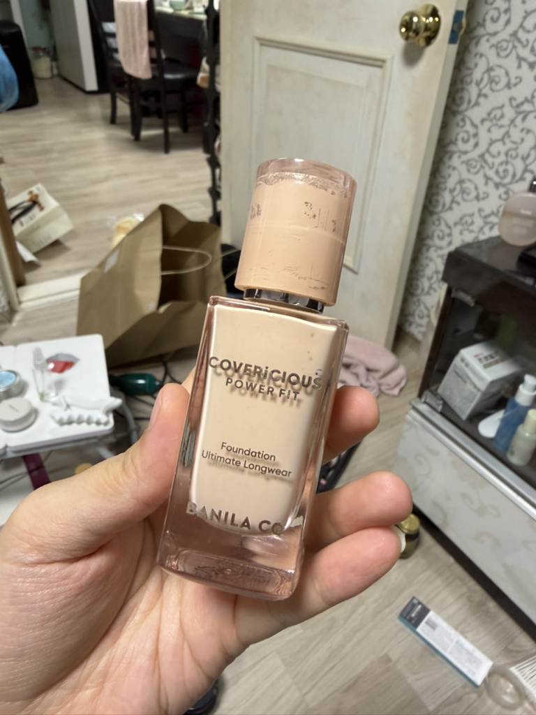 바닐라코 (banilaco) 커버리셔스 파워 핏 파운데이션 [SPF45/PA++] [21 아이보리] review image