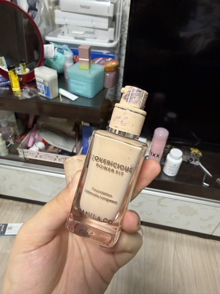바닐라코 (banilaco) 커버리셔스 파워 핏 파운데이션 [SPF45/PA++] [21 아이보리] review image
