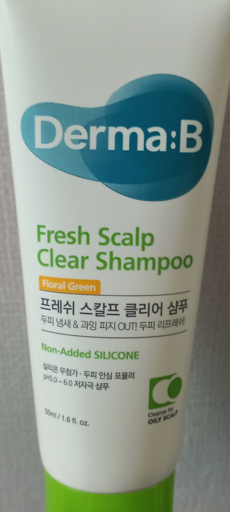 더마비 (Derma:B) 프레쉬 스칼프 클리어 샴푸 [플로럴그린] review image