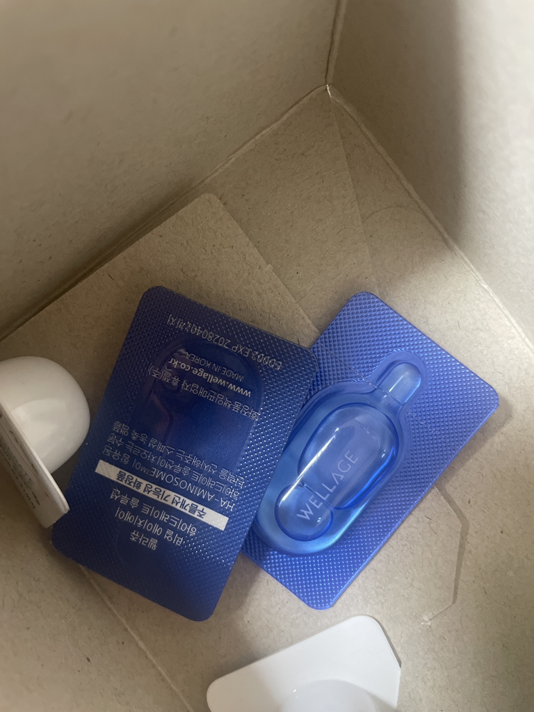 真正透明质酸一日护理套装的真实用户使用照片