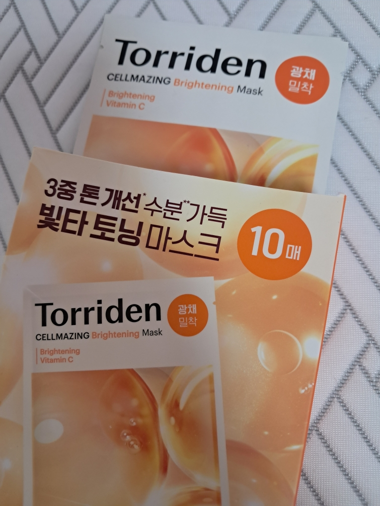 토리든 (Torriden) 셀메이징 비타C 브라이트닝 마스크 review image