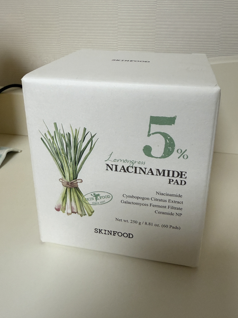 柠檬草烟酰胺5%垫的真实用户使用照片