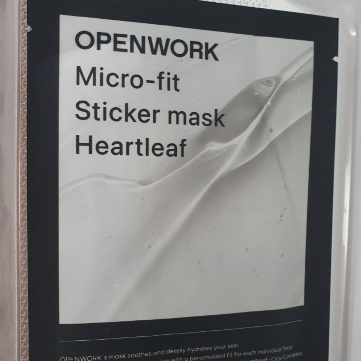 오픈워크 (OPENWORK) 마이크로핏 스티커 마스크 [어성초] review image