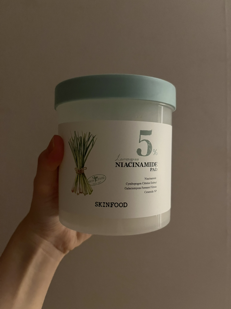 柠檬草烟酰胺5%垫的真实用户使用照片