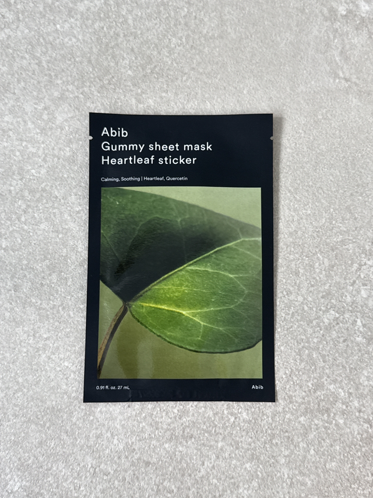 鱼腥草臻粹紧致面膜的真实用户使用照片