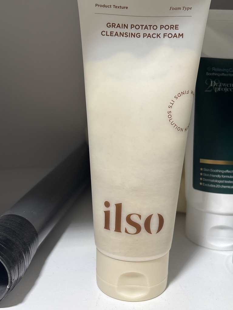 谷物土豆毛孔清洁泡沫的真实用户使用照片