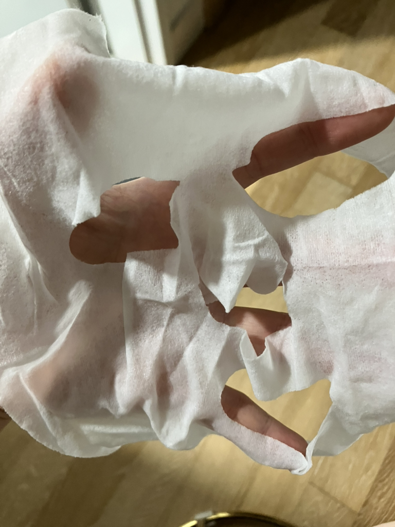 茶树舒缓保湿面膜的真实用户使用照片