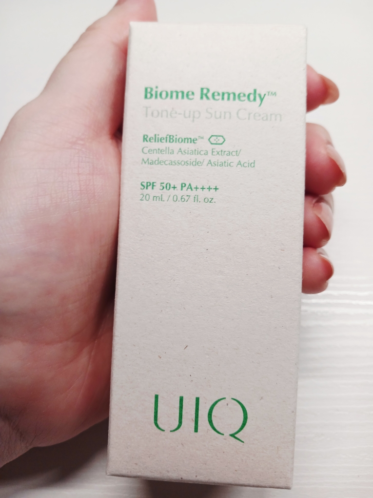 Biome Remedy 调和防晒霜 [SPF50+/PA++++] [绿色] [绿色的真实用户使用照片