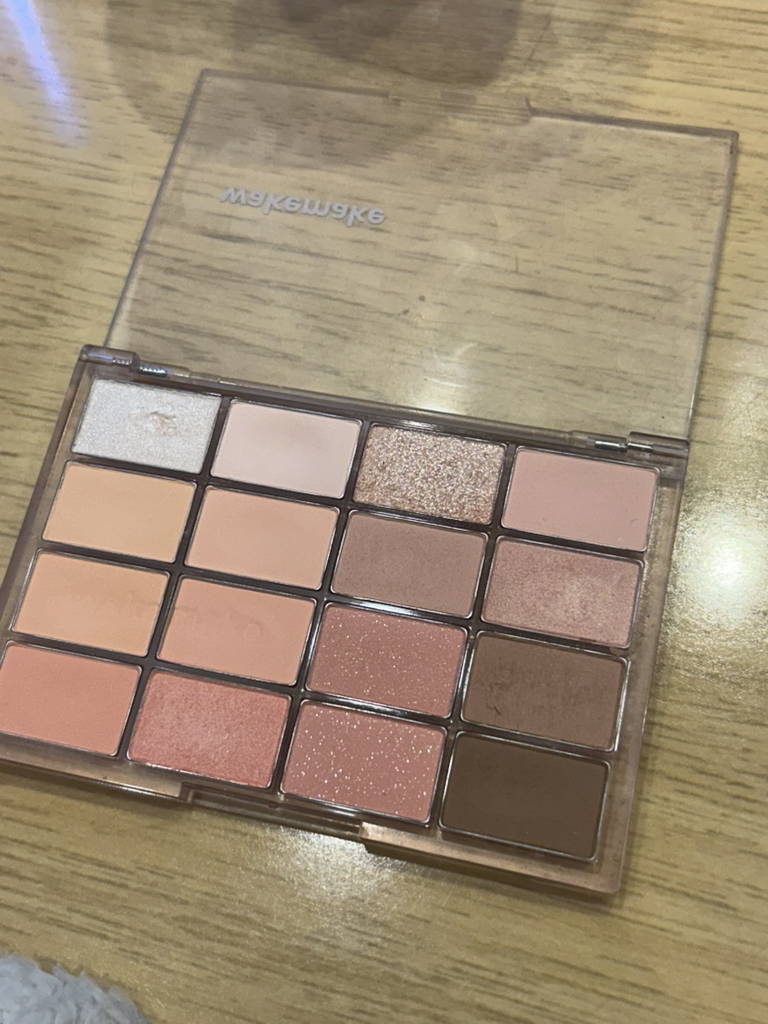 Ảnh đánh giá thực tế của người dùng về Bảng màu mắt mờ mềm mại [08 Candy Coral Blurring]