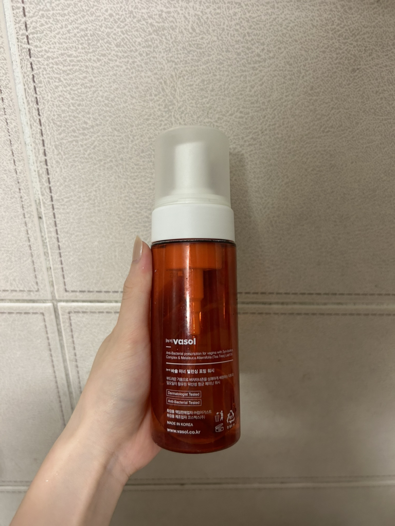 바솔 (vasol) 이너 밸런싱 포밍 워시 review image