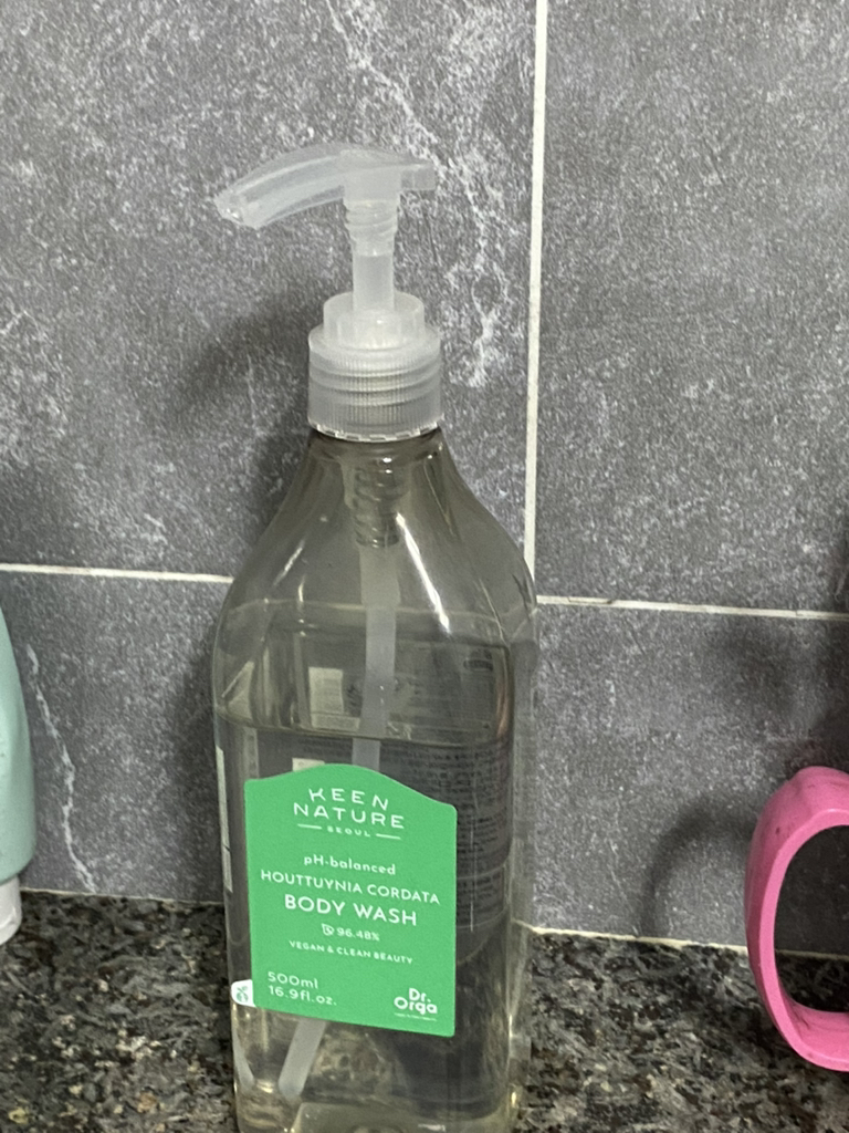 弱酸性鱼腥草沐浴液的真实用户使用照片