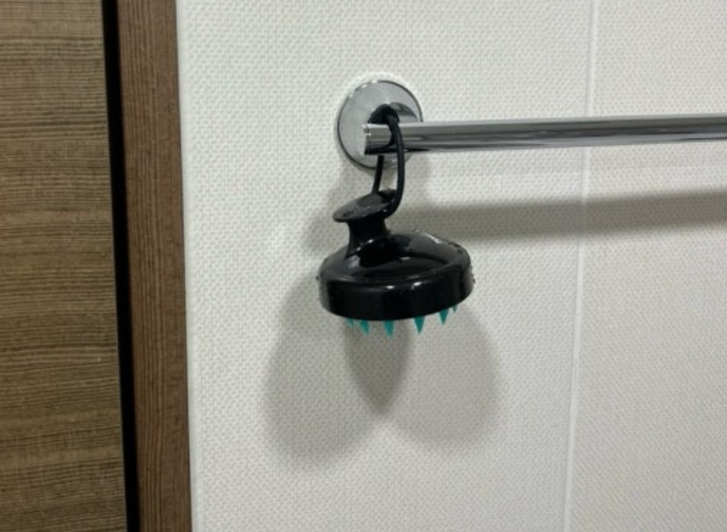 深层清洁头皮刷的真实用户使用照片