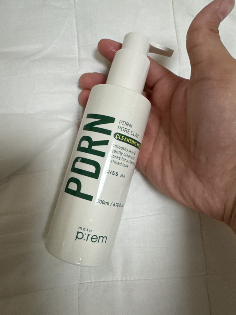 PDRN 毛孔粘土洁面乳的真实用户使用照片