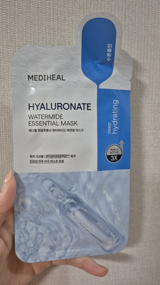 메디힐 (MEDIHEAL) 에센셜 마스크 [히알루론산워터마이드] review image