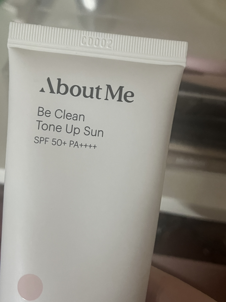 어바웃미 (AboutMe) 비 클린 선 [SPF50+/PA++++] [톤업] review image