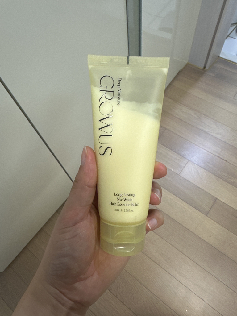 그로우어스 (GROWUS) 롱래스팅 노워시 헤어에센스 밤 [딥모이스처] review image