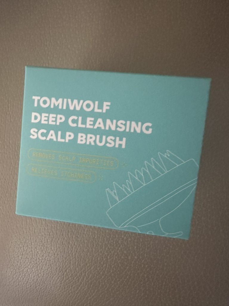 深层清洁头皮刷的真实用户使用照片