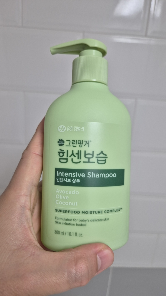 그린핑거 (GREENFINGER) 힘센보습 인텐시브 샴푸 review image