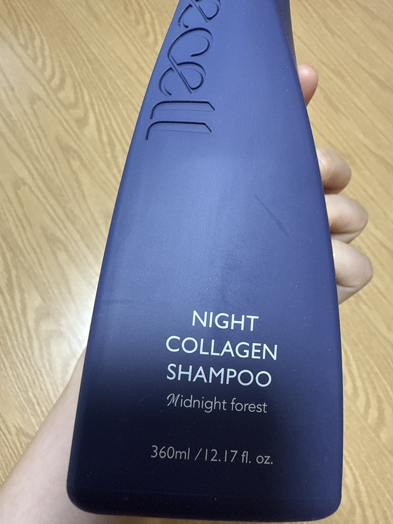 夜间胶原蛋白洗发水 [午夜森林]的真实用户使用照片