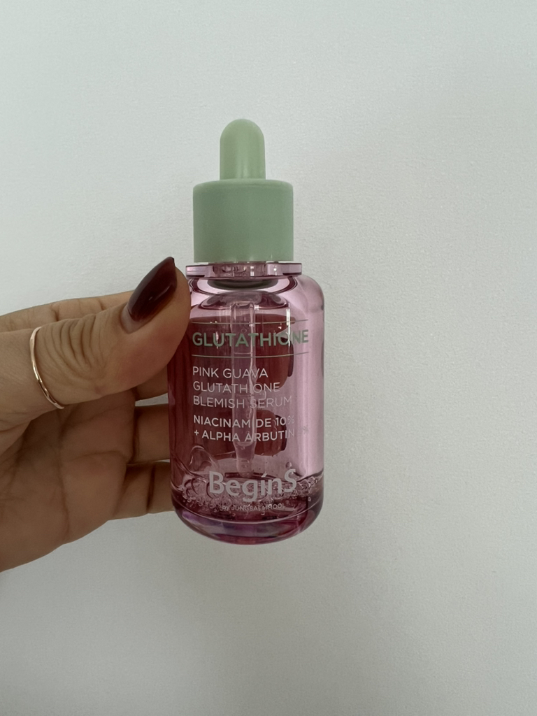 비긴스바이정샘물 (BeginSbyJUNGSAEMMOOL) 핑크 구아바 글루타치온 흔적 세럼 review image