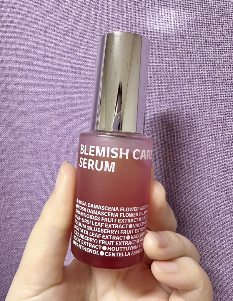 暗疮护理精华液的真实用户使用照片